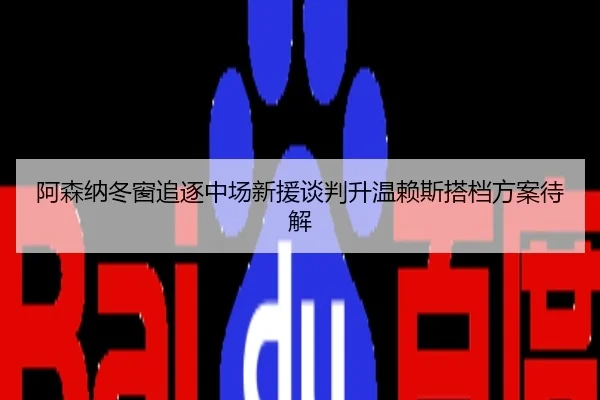 阿森纳冬窗追逐中场新援谈判升温赖斯搭档方案待解